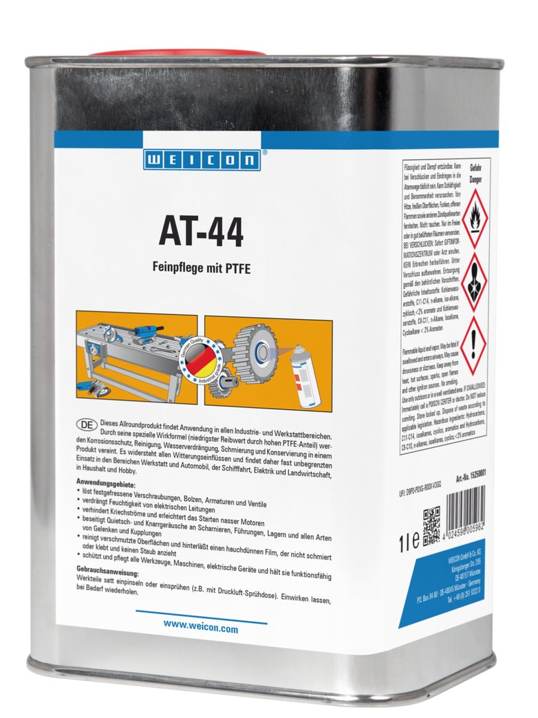 AT-44 | Spray multifonctionnel sans silicone avec PTFE AT-44 | Spray multifonctionnel sans silicone avec PTFE