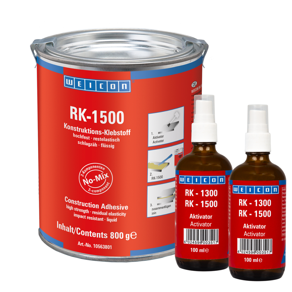 RK-1500 Adhésif Structural | Adhésif structural acrylate, adhésif liquide no-mix RK-1500 Adhésif Structural | Adhésif structural acrylate, adhésif liquide no-mix