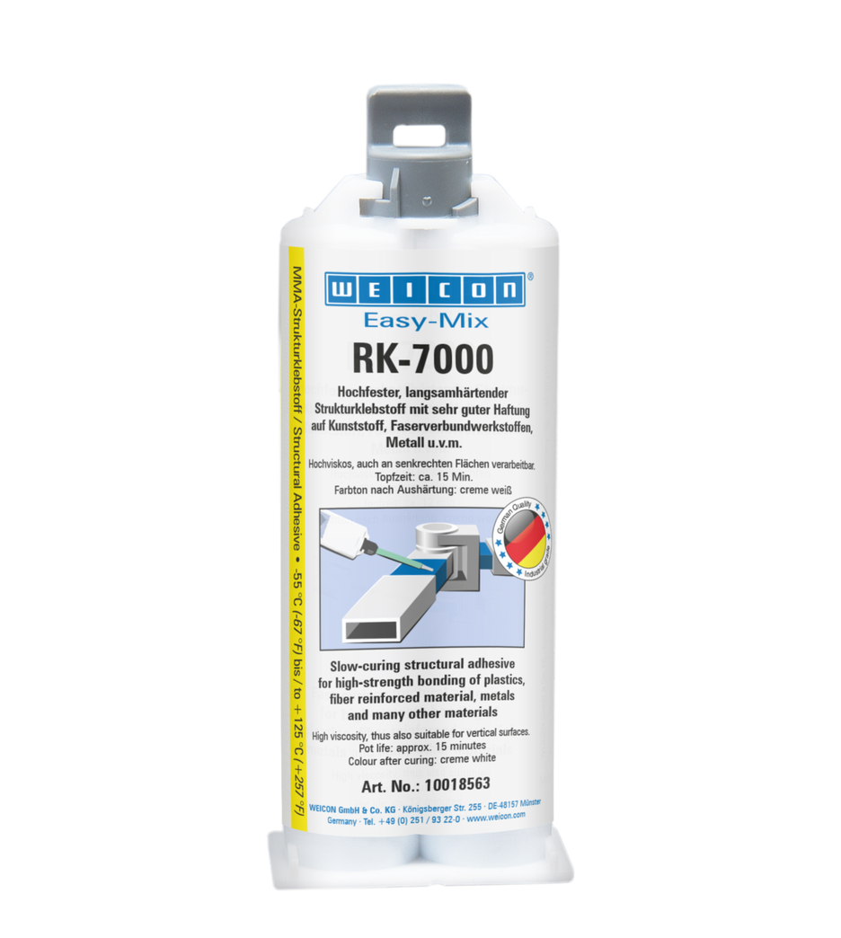 Easy-Mix RK-7000 Adhésif structural à base d’Acrylates | Adhésif structural acrylate à durcissement lent