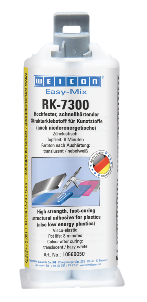 Easy-Mix RK-7300 Adhésif structural à base d'acrylates | Adhésif structural acrylate pour plastiques à faible énergie